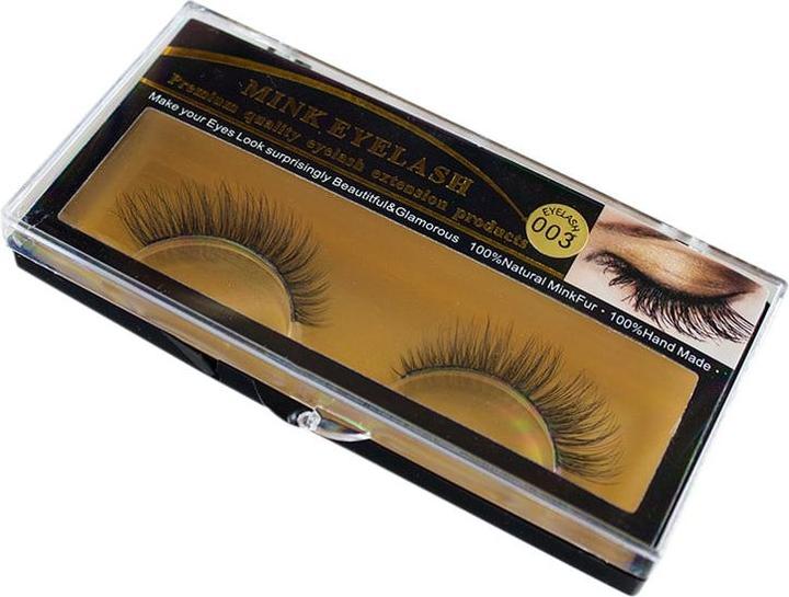 JTI Luxuriöse künstliche Wimpern aus Nerzfell - #003 (Künstliche Wimpern)