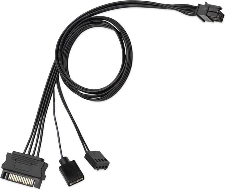 EKWB EK-Loop OmniLink Câble d'alimentation SATA (noir, 50cm)
