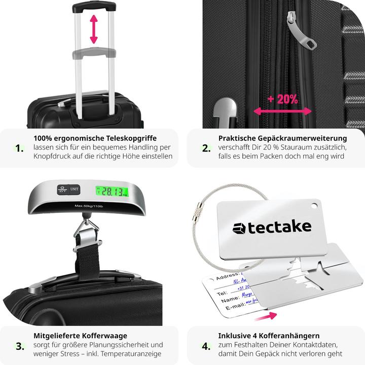 Actual product image tectake Mila (106 l, L (90 - 115l))