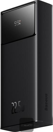 Actual product image Baseus Powerbank Star-Lord 30000mAh, USB, USB-C, 22.5W (black) (20000 mAh, 22.50 W, 22.50 Wh)