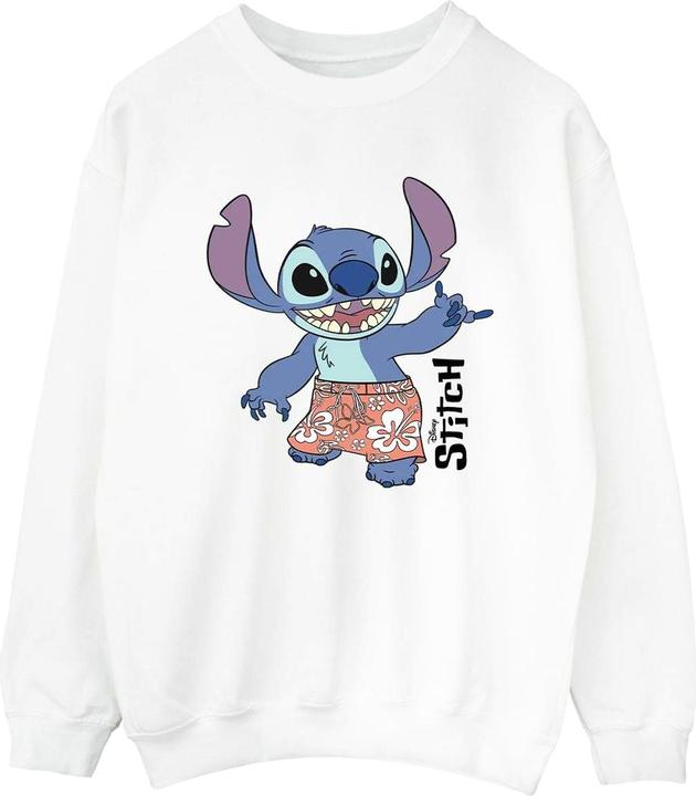 Disney Lilo & Stitch Bermuda Shorts Sweatshirt (L)