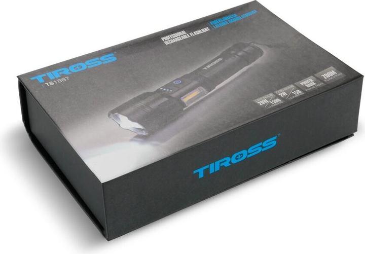 Produktbild Tiross LATARKA LED 1300 lm Z FUNKCJĄ POWERBANKU TS1887 (12 cm)