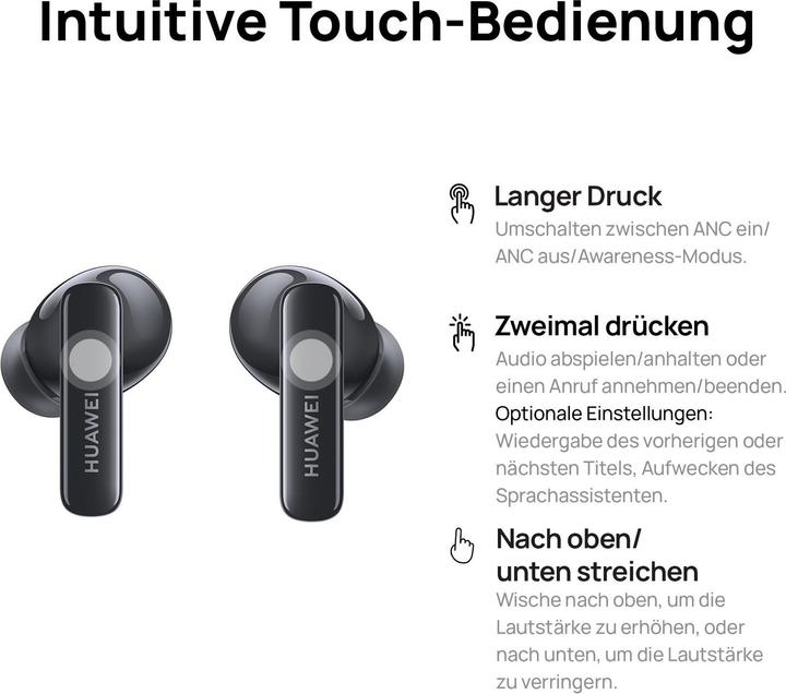 Image du produit Huawei FreeBuds 5i (ANC, 6 h, Sans fil)