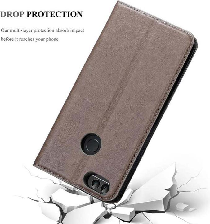 Immagine prodotto Cadorabo Copertina magnetica invisibile del libro (Huawei Enjoy 7S, Huawei P Smart (2018))