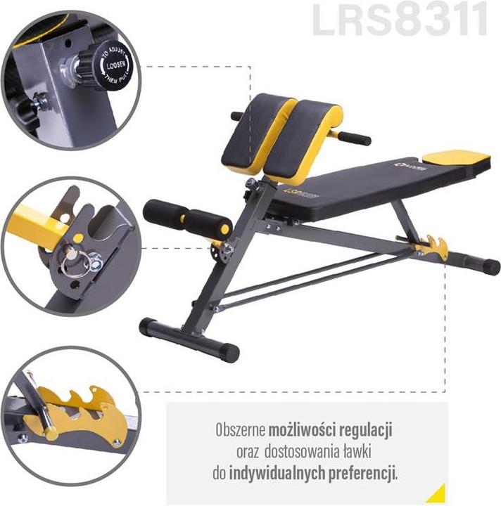 Actual product image HMS Roman bench LSR8311