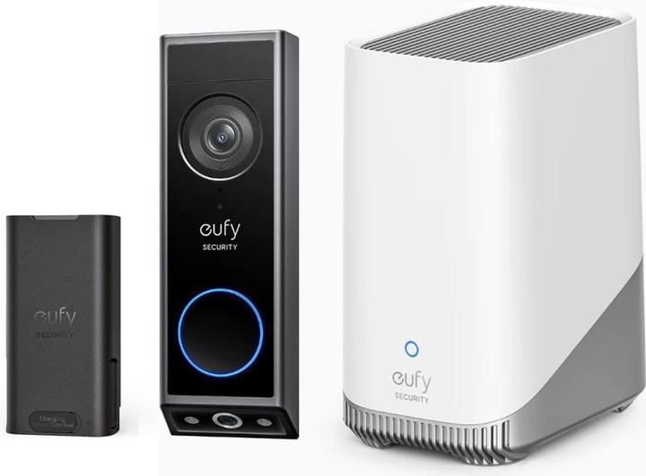 Actual product image eufy VIDEO Doorbell E340 + Homebase 3 S380 + Extra battery - Bundle advantage