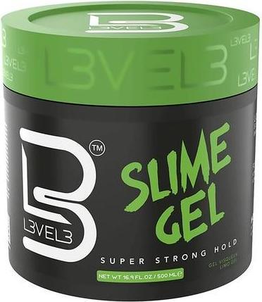 Actual product image L3vel3 L3-Gel Slime Super Strong Hold 500ml (Hair gel, 500 ml)