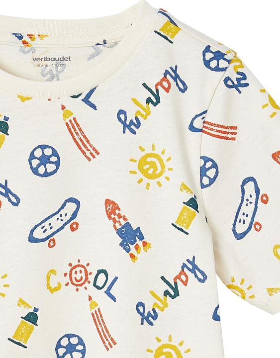 Produktbild Vertbaudet 2er-Pack Jungen Sommer-Schlafanzüge COOL mit Recycling-Baumwolle (128)