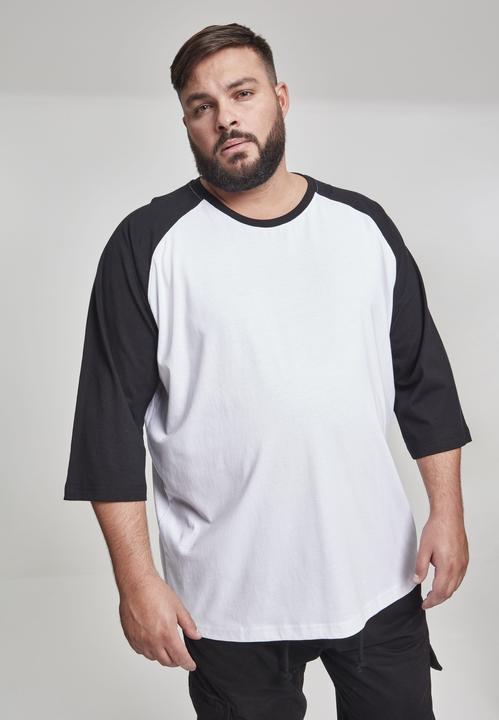 Image du produit Urban Classics Contrast 3/4 Sleeve Raglan Tee (XXL)
