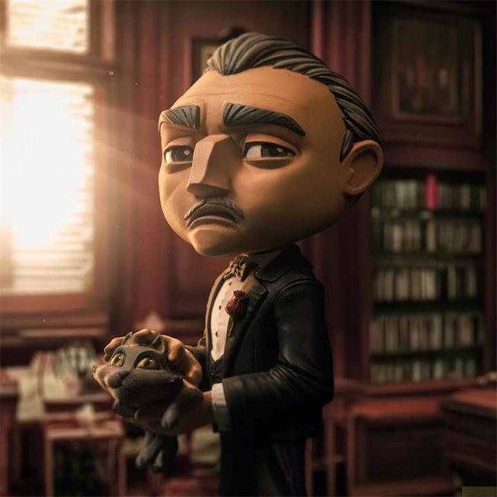 Actual product image Iron Studios The Godfather Movie Mini Co. PVC Figure Don Corleone 14 cm