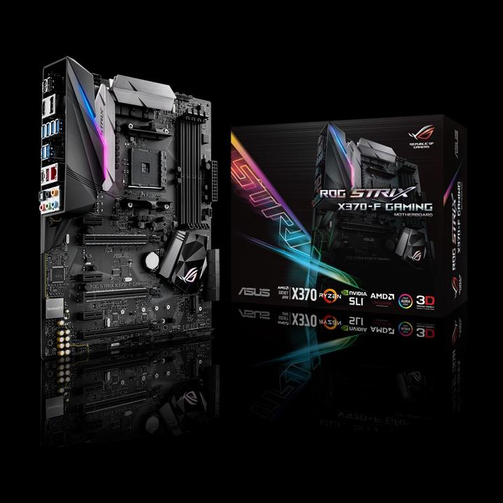 Produktbild ASUS ROG Strix X370-F Gaming (AM4, AMD X370, ATX)