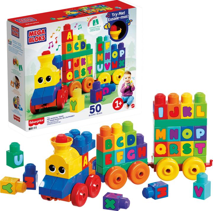 Actual product image Mega Bloks ABC-Lernzug