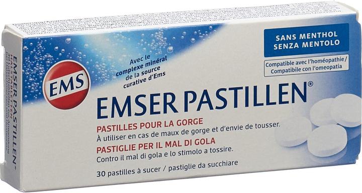 Actual product image Emser Pastilles without menthol (30 Piece)
