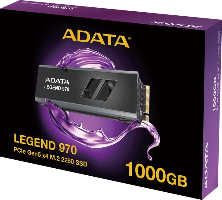 Immagine prodotto Adata SSD Legend 970 M.2 1TB PCIe Gen5x4 2280 (1000 GB, M.2 2280)