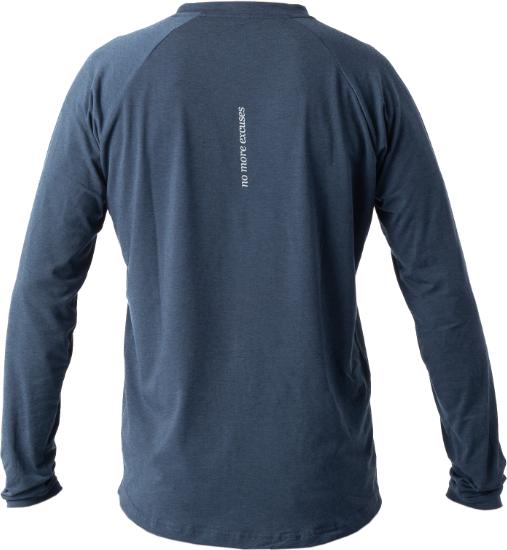 Immagine prodotto dirtlej Maglia a maniche lunghe Mountee drirelease® Merino, blu, L (L)