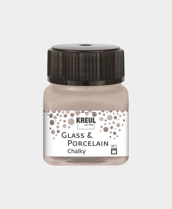 Image du produit Kreul Peinture pour porcelaine et verre (Noble Nougat, 20 ml)