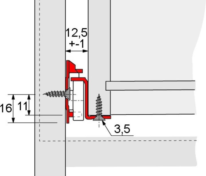 Actual product image Hettich Fr 402/350