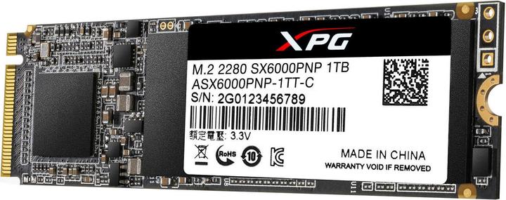 Image du produit Adata XPG SX6000 Pro (1000 Go, M.2 2280)