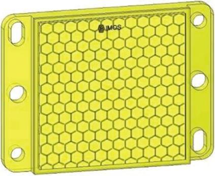 Actual product image TE Sensors Reflector for harsh environment Ecolab