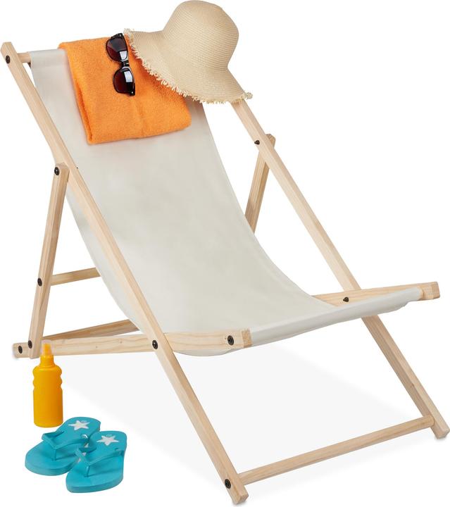 Relaxdays Liegestuhl (93.50 cm)