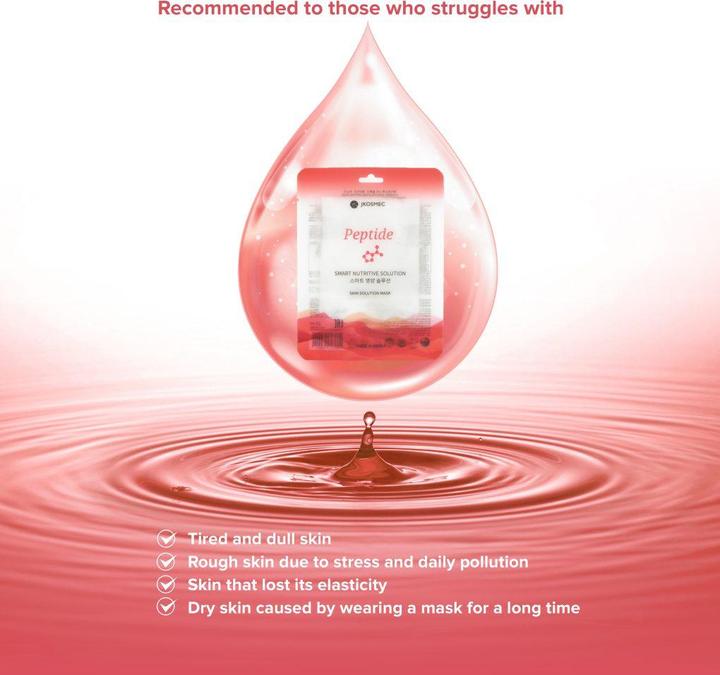 Actual product image JKosmec Skin Solution Peptide Mask (25 ml)