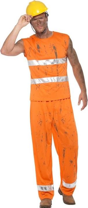 Produktbild Smiffys Minenarbeiter - Bergarbeiter - Strassenbauer (L)