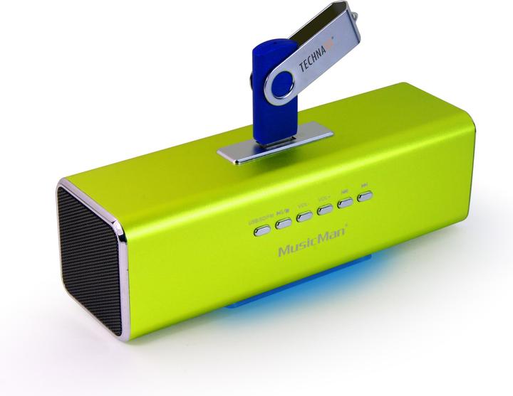 Actual product image Technaxx Musicman Ma Soundstation (5 h, Rechargeable battery operated, Electrical connection)