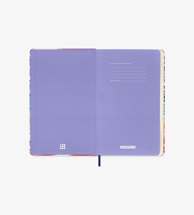 Actual product image Moleskine Notebook red (A5, Checked, Hardcover)