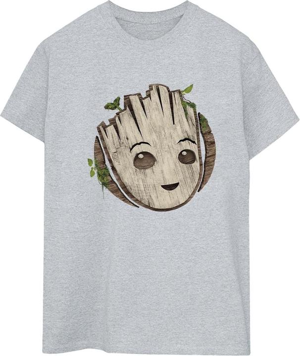I Am Groot Wooden Head TShirt (XXL)