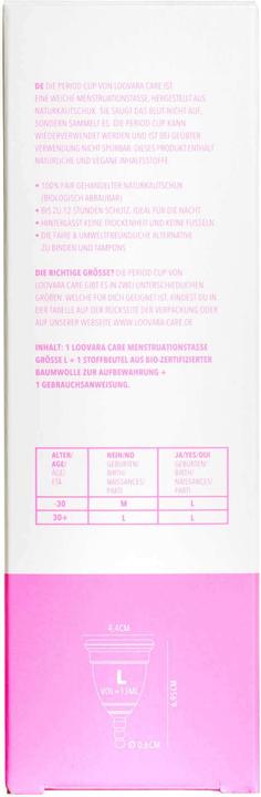 Image du produit Loovara Coupe de menstruation (Large)