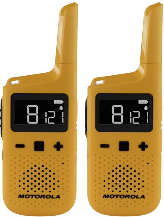 Immagine prodotto Motorola Walkie talkie T72, 16 canali, giallo (8 km)