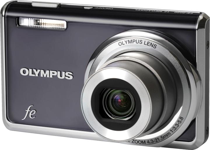 Olympus FE-5020, 12Megapixel, 5x Ultra WW-Zoom, Grau (12.20 Mpx, 1/2,3'')