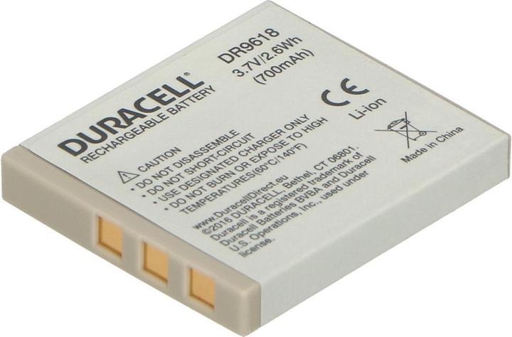 Actual product image Duracell Li-Ion battery 700 mAh for Fujifilm NP-40 (Camera battery)