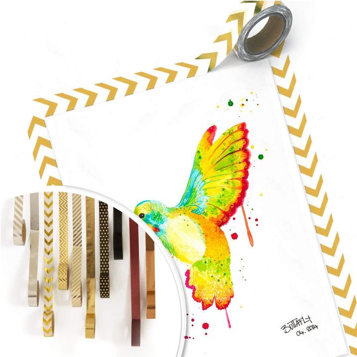Image du produit Trenddeko Buttafly - Colibri (24 x 30 cm)