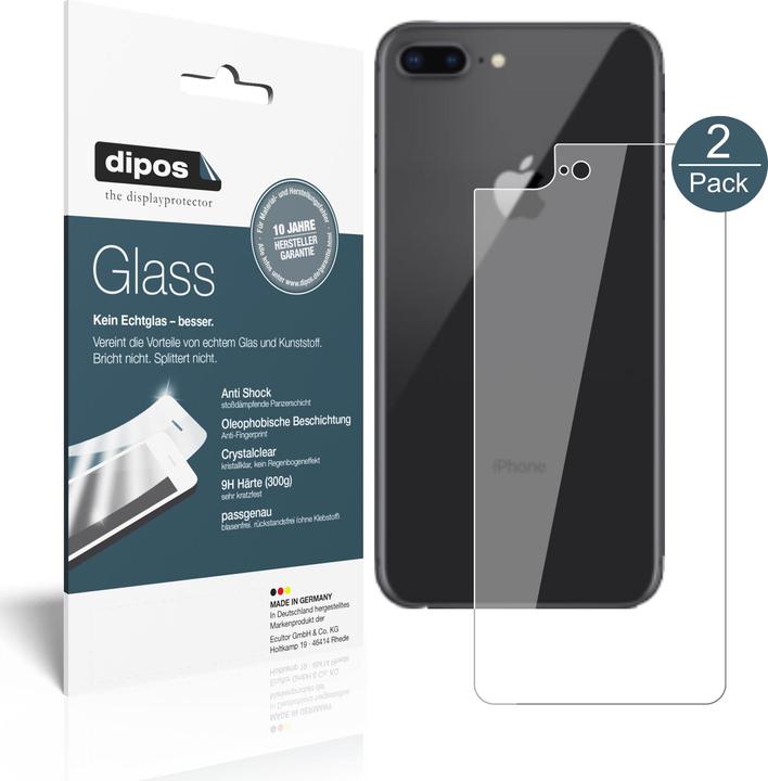 Actual product image Dipos Screen Protector Anti-Shock (1 Piece, Apple iPhone 8 Plus)