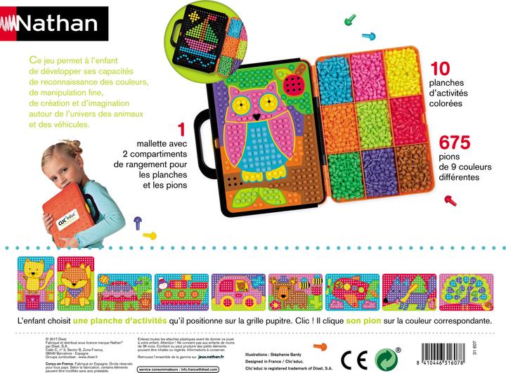 Actual product image Nathan CLIC'educ 31607 mosaic set