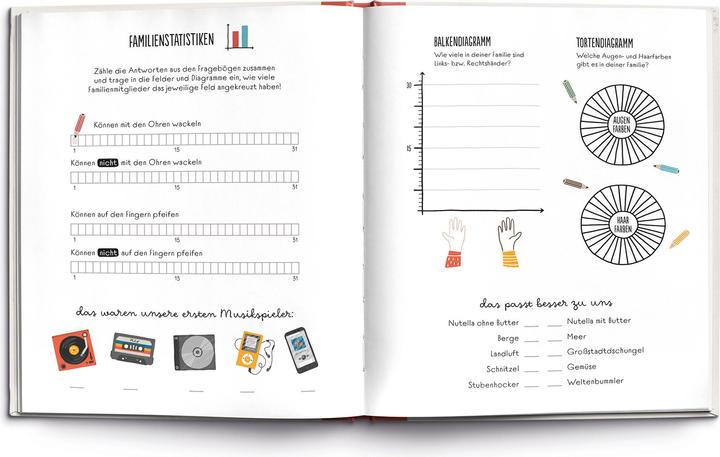Produktbild Meine Familie in einem Buch (Deutsch, Annika Mengel, 2024)