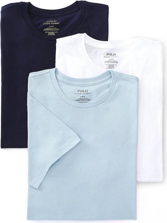 Actual product image Ralph Lauren Classic Crew Neck 3-Pack (L)