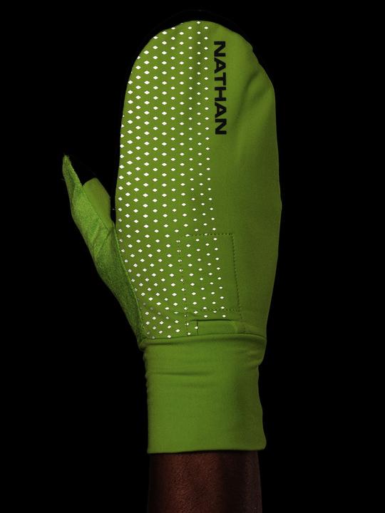 Produktbild Nathan Hyper Night Reflective Convertible Mitt Glove Laufhandschuhe (S)