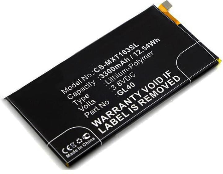 Actual product image AGI Battery compatible with Motorola Moto Z Play - Battery - 3,300 mAh