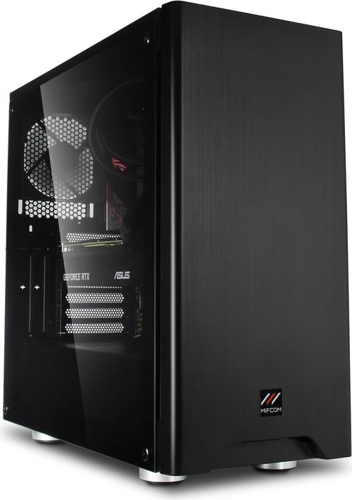 Image du produit Mifcom Savage RTX2080Ti Ultimate (Intel Core i9-9900K, 32 Go, 1000 Go, GeForce RTX 2080 Ti)
