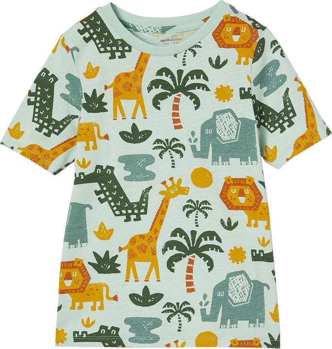 Immagine prodotto Vertbaudet 2er-Pack Jungen Sommer-Schlafanzüge, Savannentiere mit Recycling-Baumwolle (110)