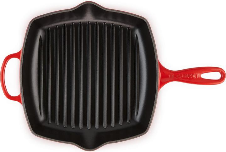Actual product image Le Creuset Signature (26 cm, Grill pan, Cast iron)