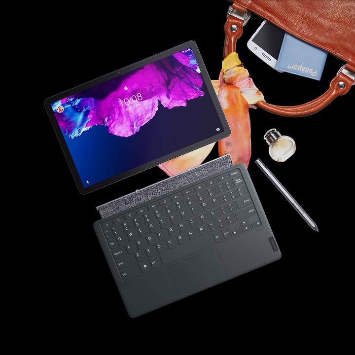 Actual product image Lenovo Tab P11 incl. keyboard, Precision Pen 2 (WLAN only, 11", 128 GB, Slate grey)