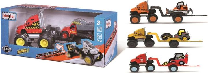 Maisto Builder Zone Quarry Haulers assorted