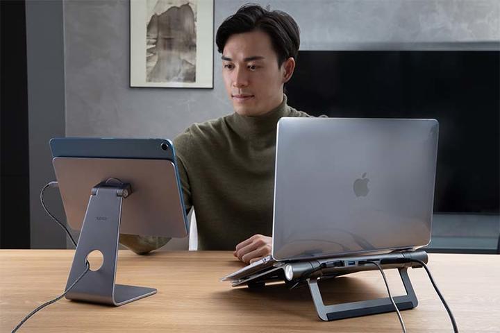 Image du produit Epico Magnetic Stand for Apple iPad Pro 11"/Air 10,9" - space gray