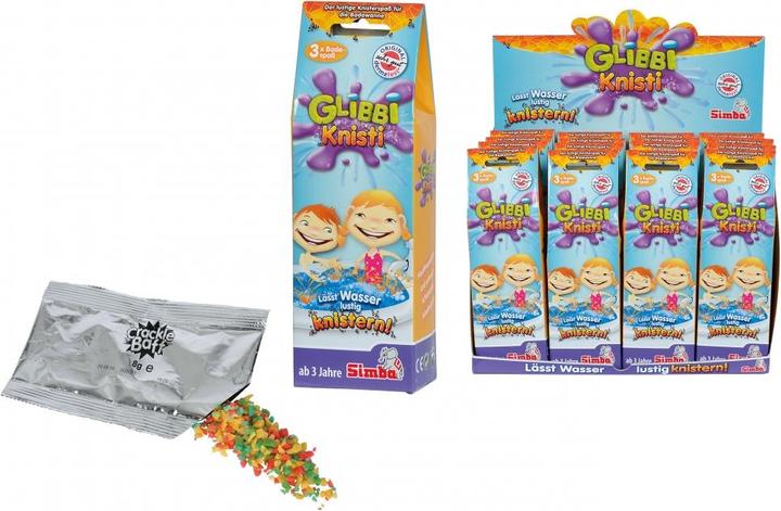 Actual product image Simba Glibbi crackling fun 3-pack