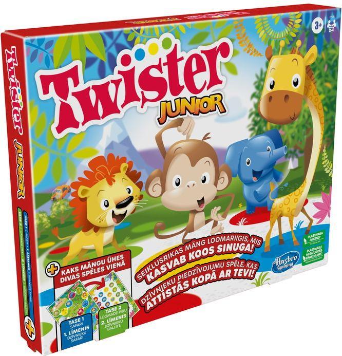 Produktbild Komelon Party game Twister Junior (in Latvian and Estonian lang.) (Estnisch, Lettisch)