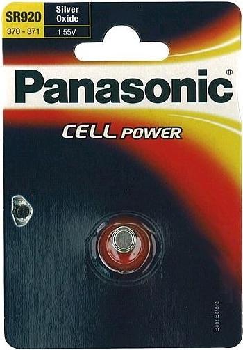 Actual product image Panasonic SR920EL1B Button cell 371 (SR920)