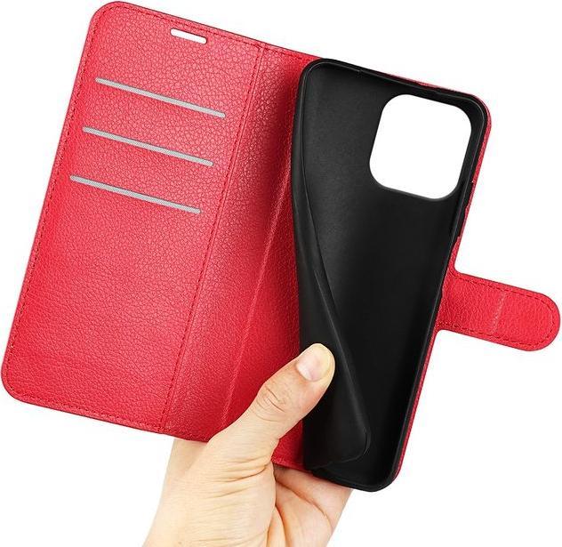 Actual product image MU Classic Litchi Leather Bookcover Series (Apple iPhone 16 Pro Max)